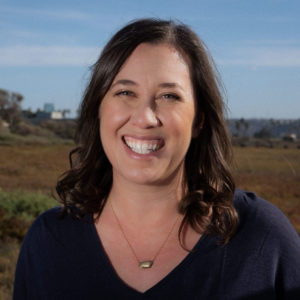 Dr. Kristen Goodrich headshot at the Tijuana Estuary