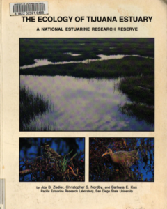 Ecology of Tijuana Estuary cover page